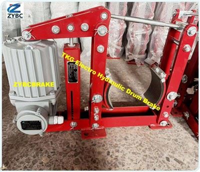 Proximity Switch Hoist Industrial Drum Brake With Thruster Brake